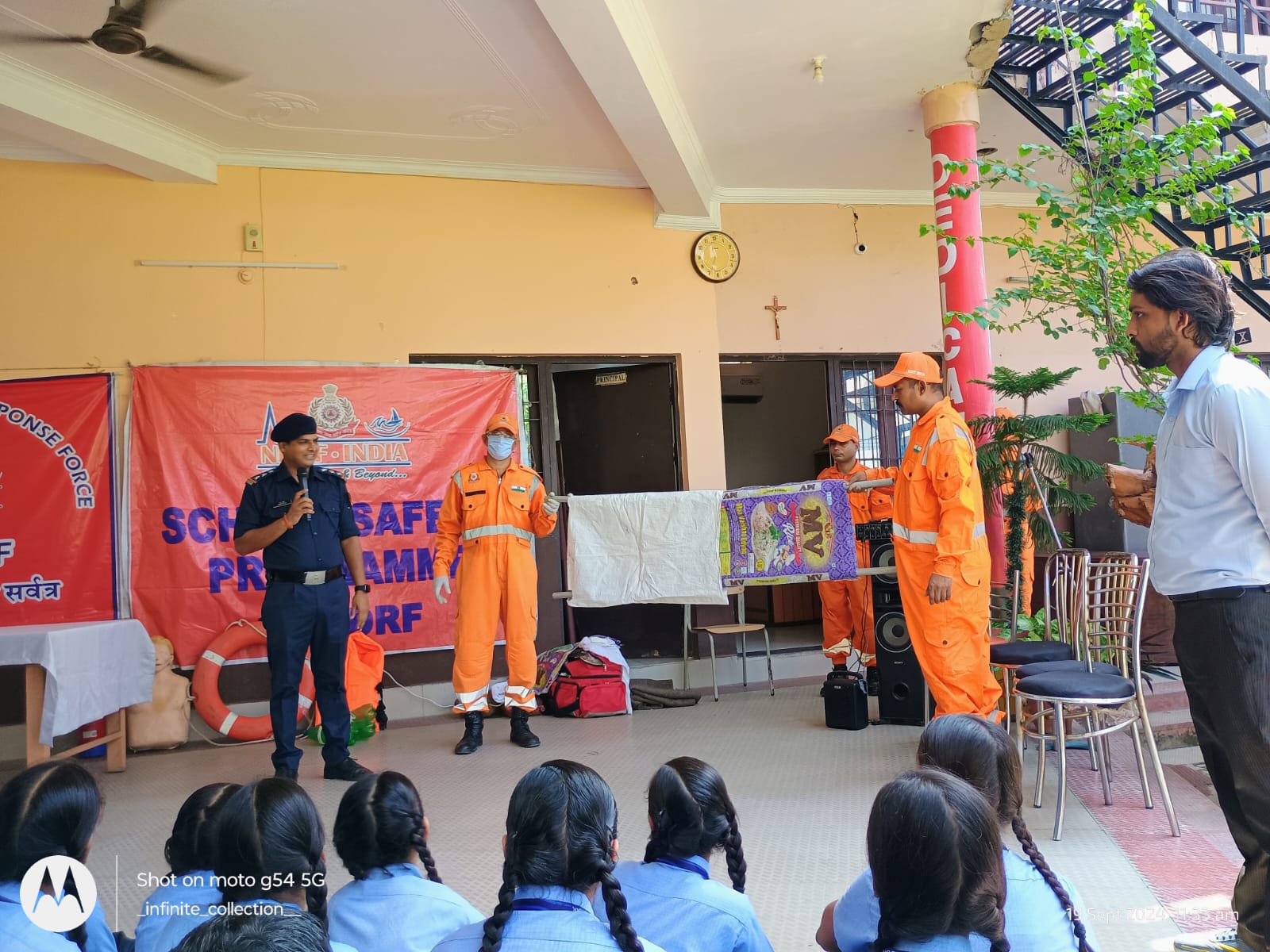 School Safety Progrmme by NDRF 01
