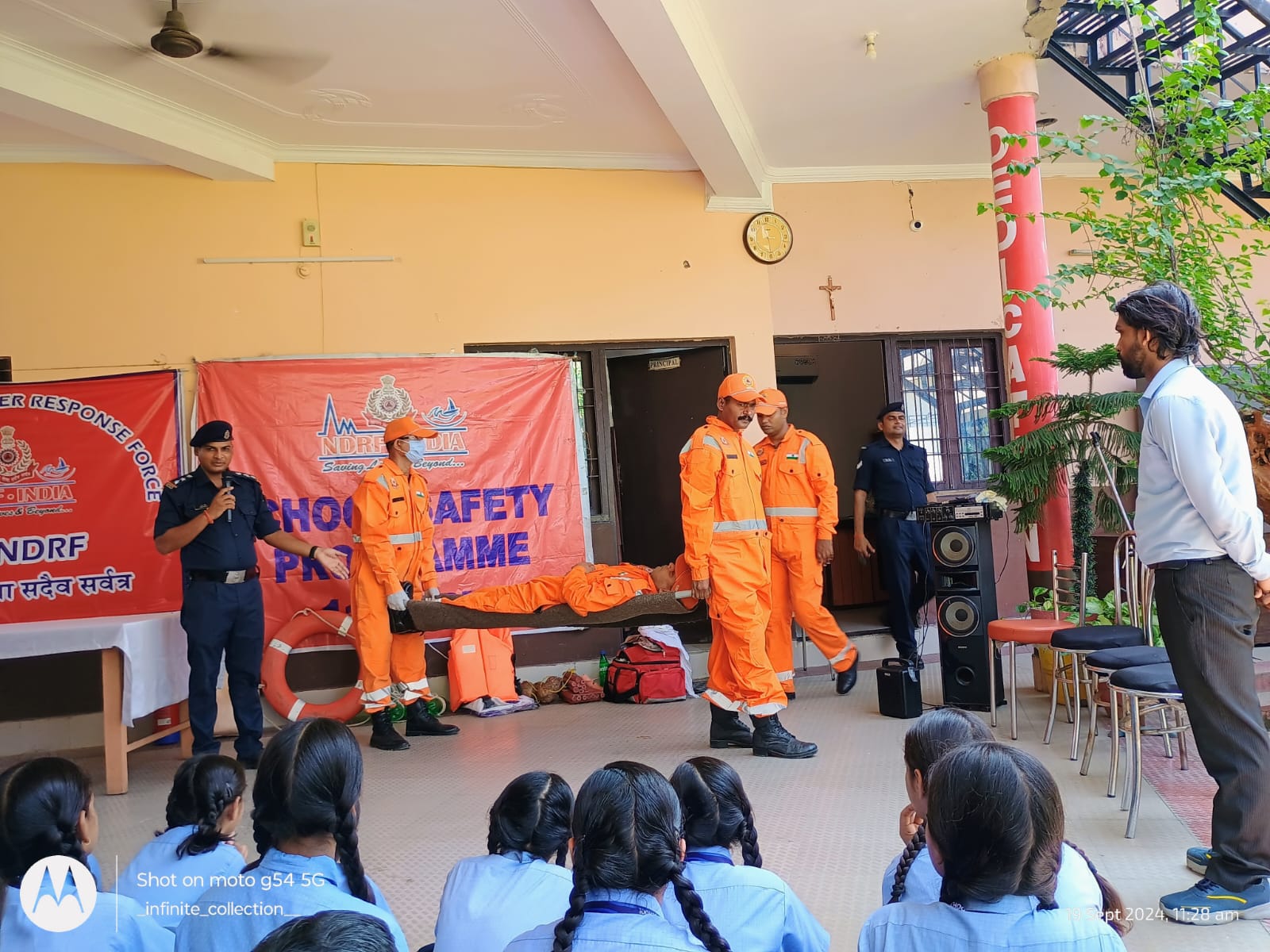 School Safety Progrmme by NDRF 02