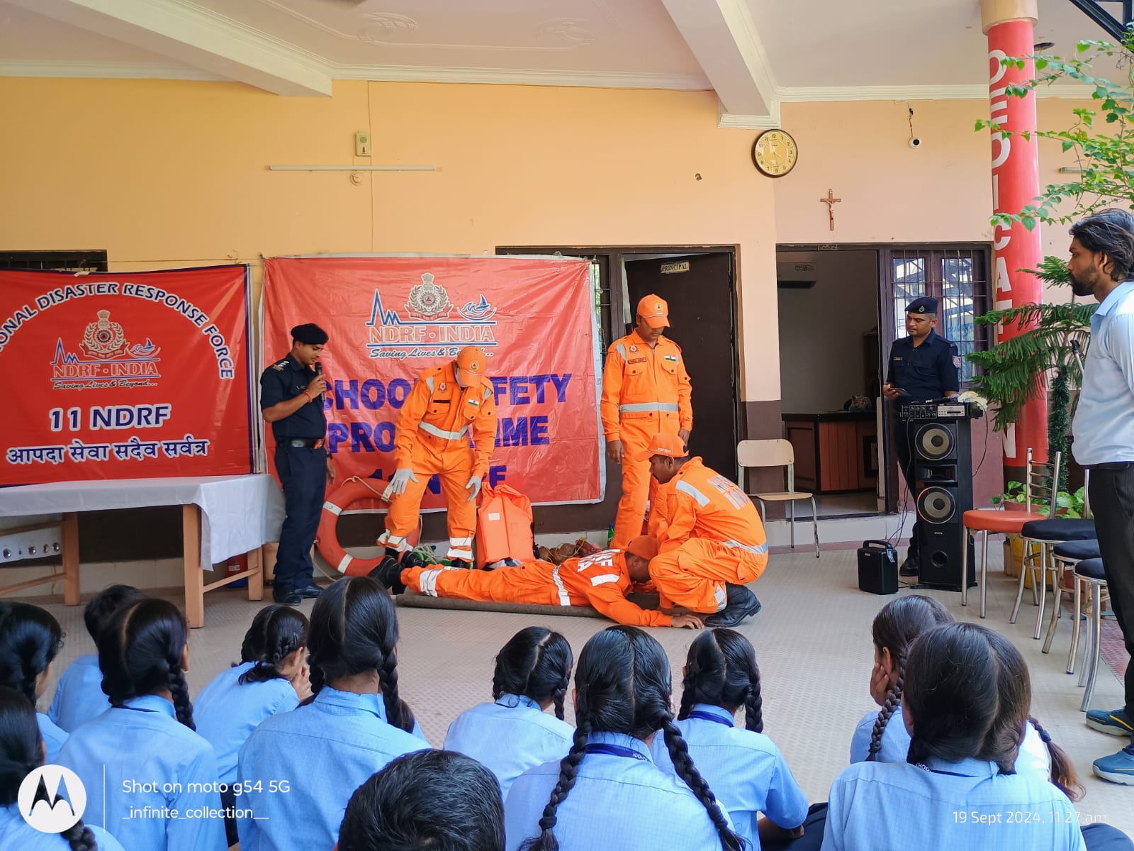 School Safety Progrmme by NDRF 03