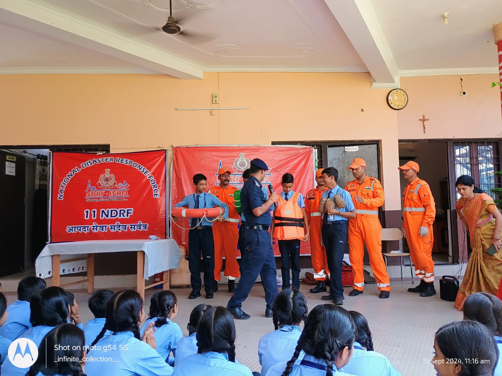 School Safety Progrmme by NDRF 07