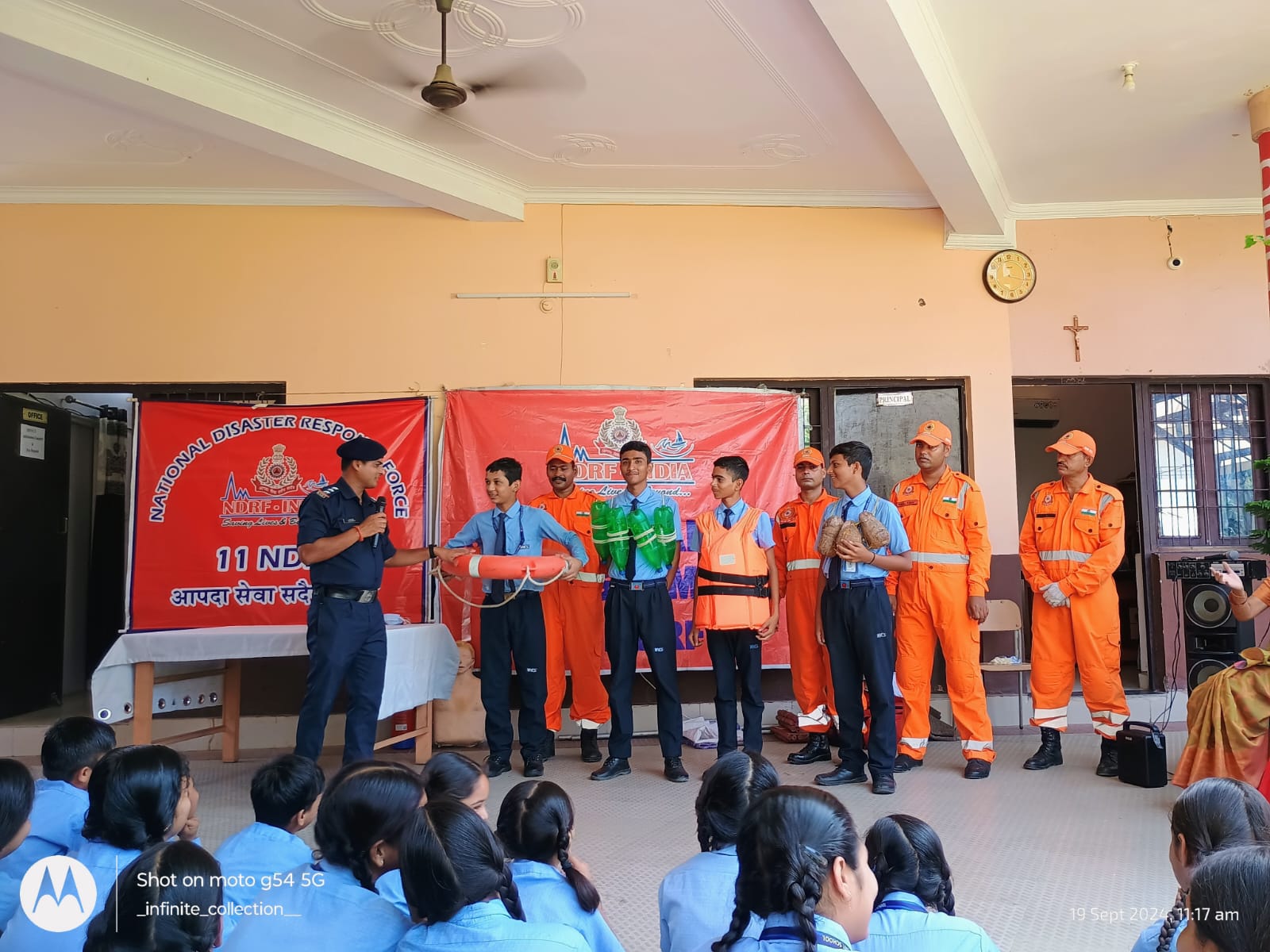 School Safety Progrmme by NDRF 08