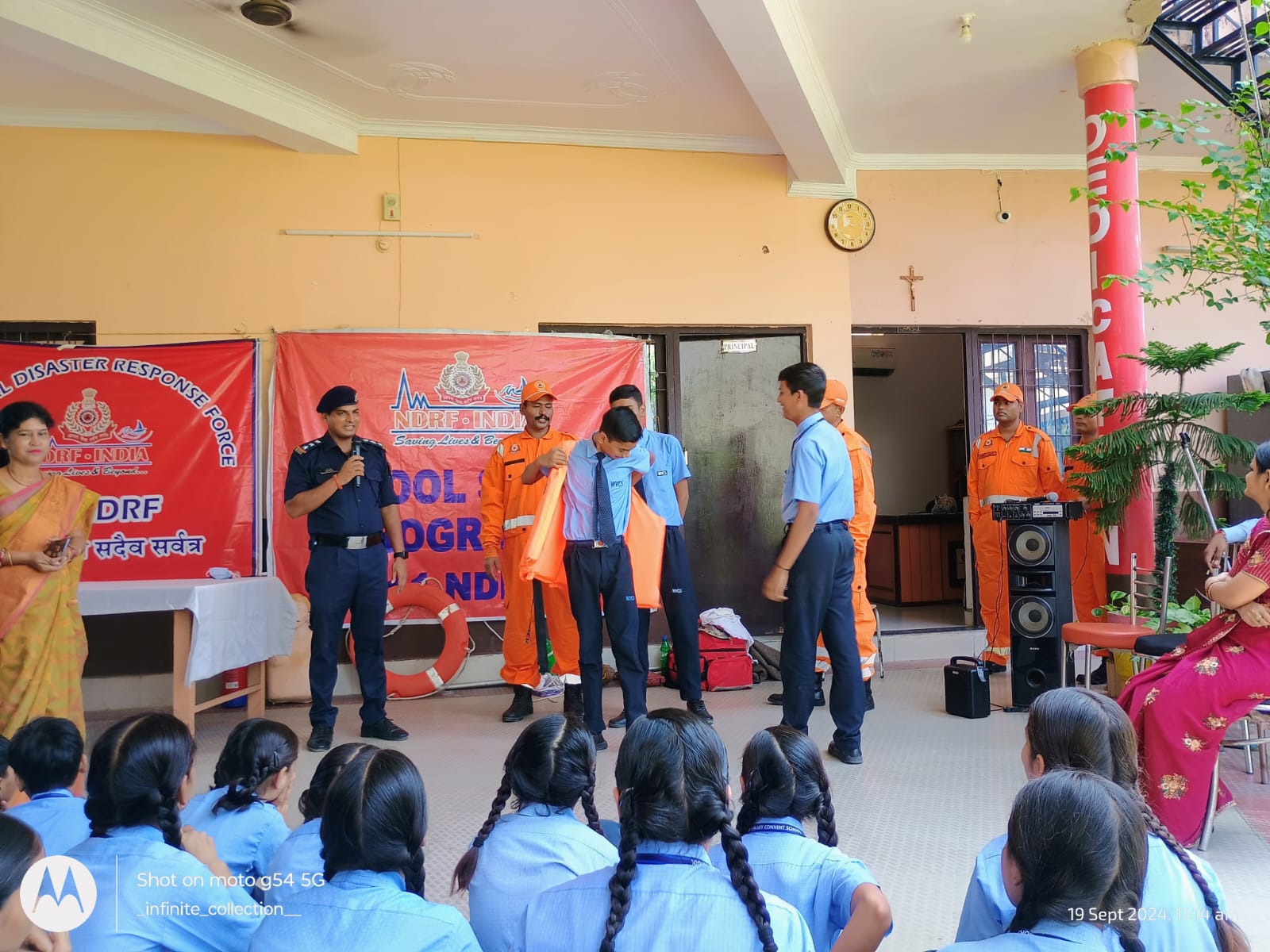 School Safety Progrmme by NDRF 15
